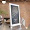 Flash Furniture Rustic Blue Magnetic Table/Hanging Chalkboards, 10PK 10-HFKHD-GDIS-CRE8-422315-GG - alternate 3